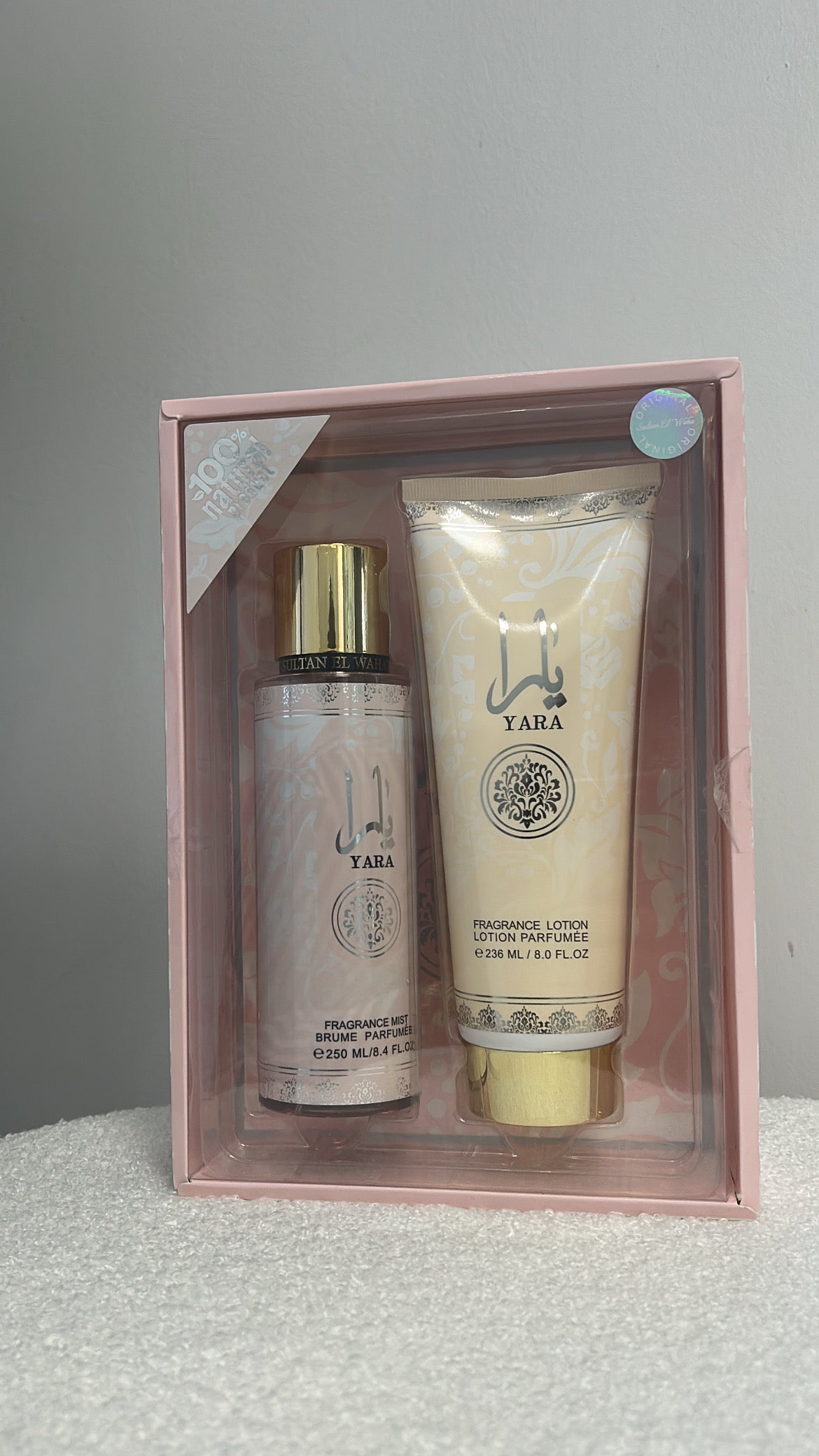 Coffret Yara Rose