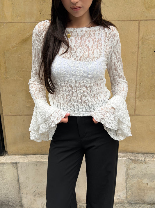Haut dentelle